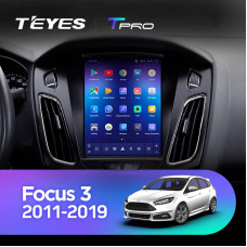 Штатная Автомагнитола Teyes TPRO на FORD Focus 3 2011-2019